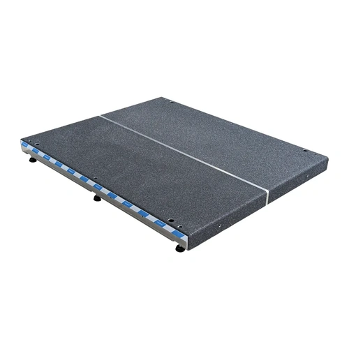 Aluminium Platform / Landing (1000mm x 1200mm) Adjustable from 77mm - 104mm